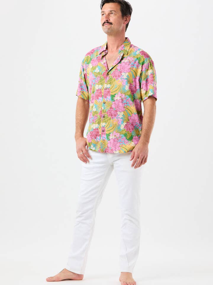 Molokai Floreale Tosca Aloha Camicia in vendita all'ingrosso su Faire1
