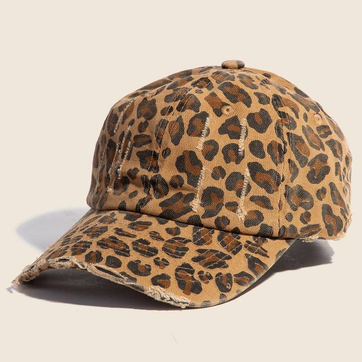 Anarchy Street - Wholesale Baseball Cap - Women's - Leopard Print Baseball Cap0