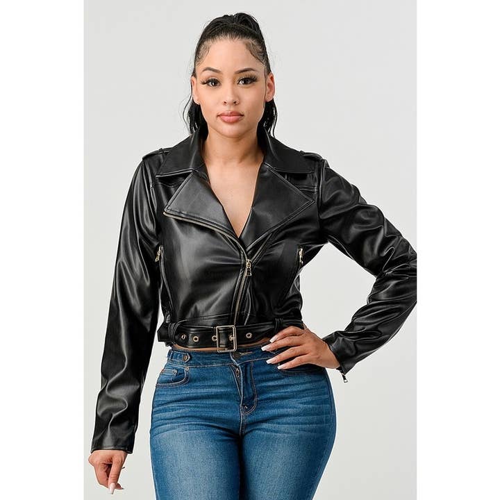 PU LEATHER JACKET for wholesale by DORCAS