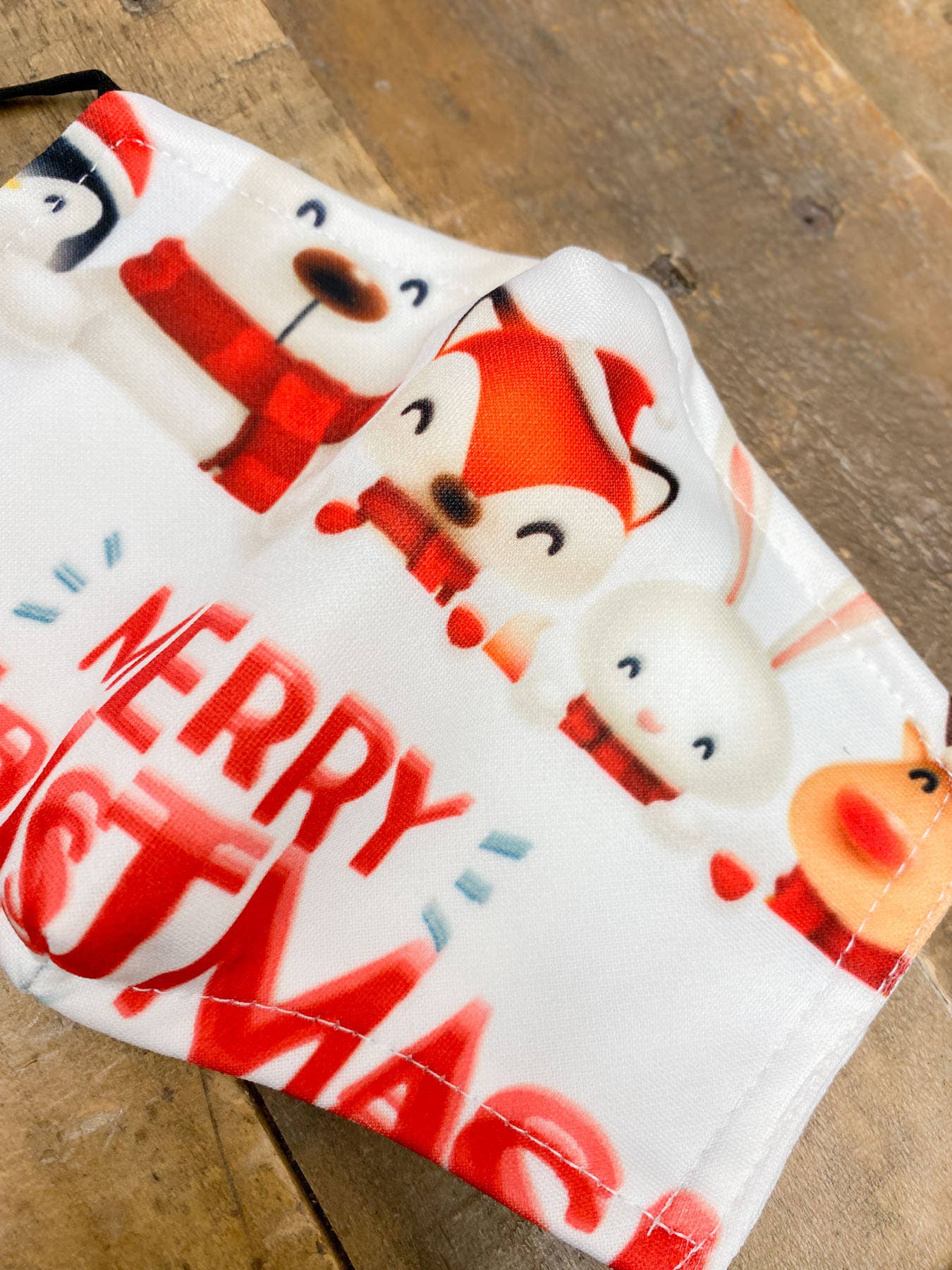 Bloidy - Wholesale Protective Face Mask/Shield - Christmas Animal Friends Mask0