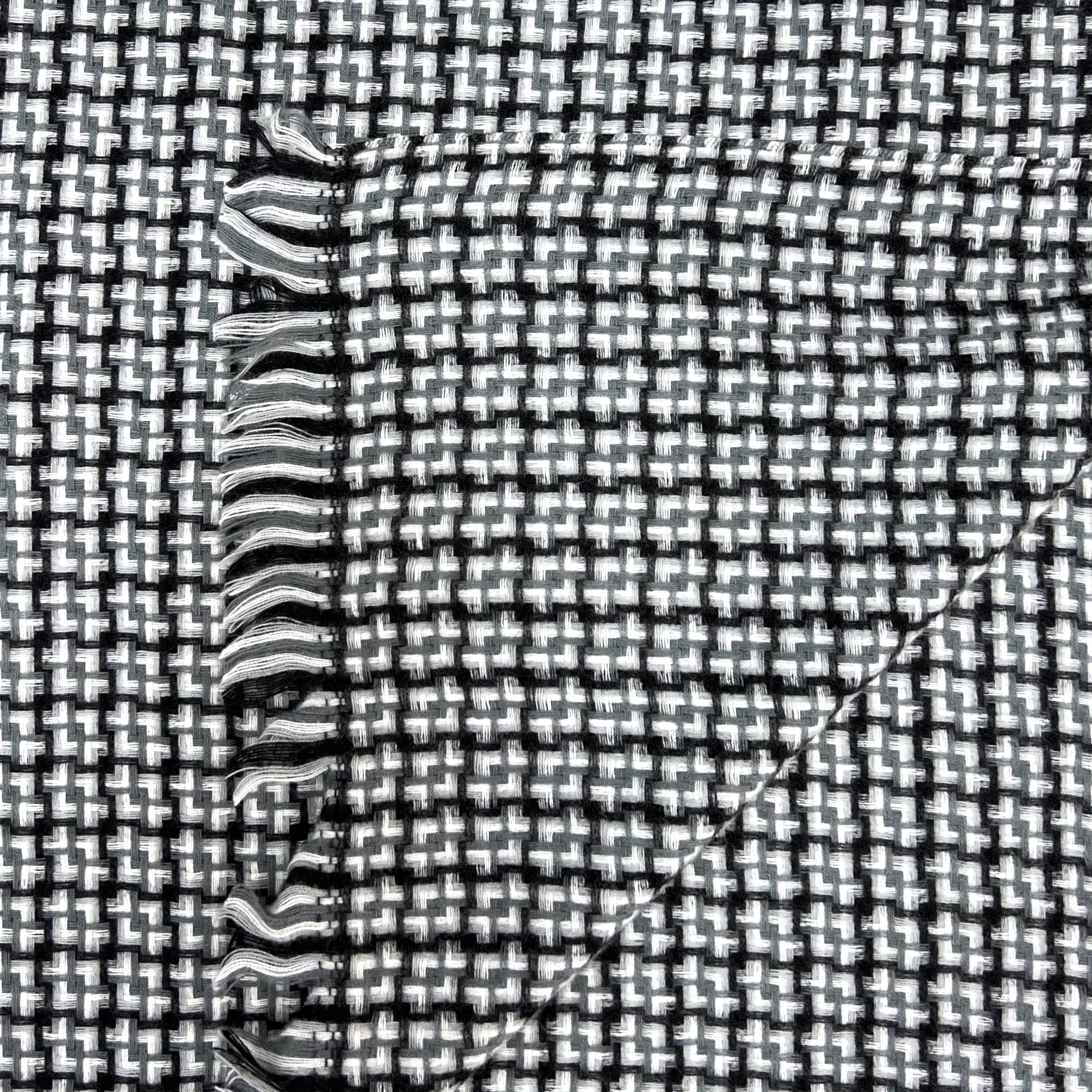 London Scarves - Wholesale Scarf - Women's - Winter houndstooth weave knitted scarf8