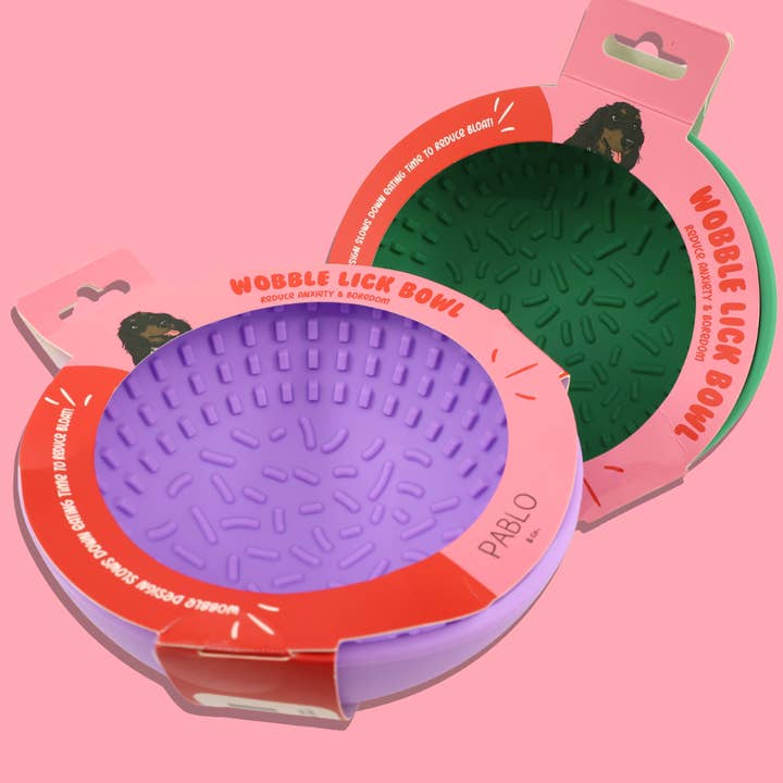 Pablo & Co. Boutique - Wholesale Pet Bowl - Cat/Dog - Lick & Wobble Slow Feeder Bowl3