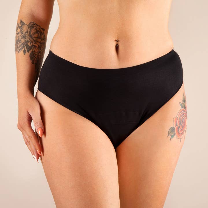 Mademoiselle Culotte - Wholesale Period Underwear - Women's - Nina Seamless Menstrual Panty (High Waist)