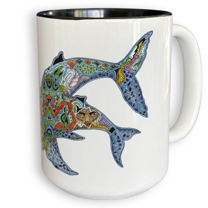 EarthArt International - Wholesale Coffee Mug - Humpback Whales 15 oz Mug1