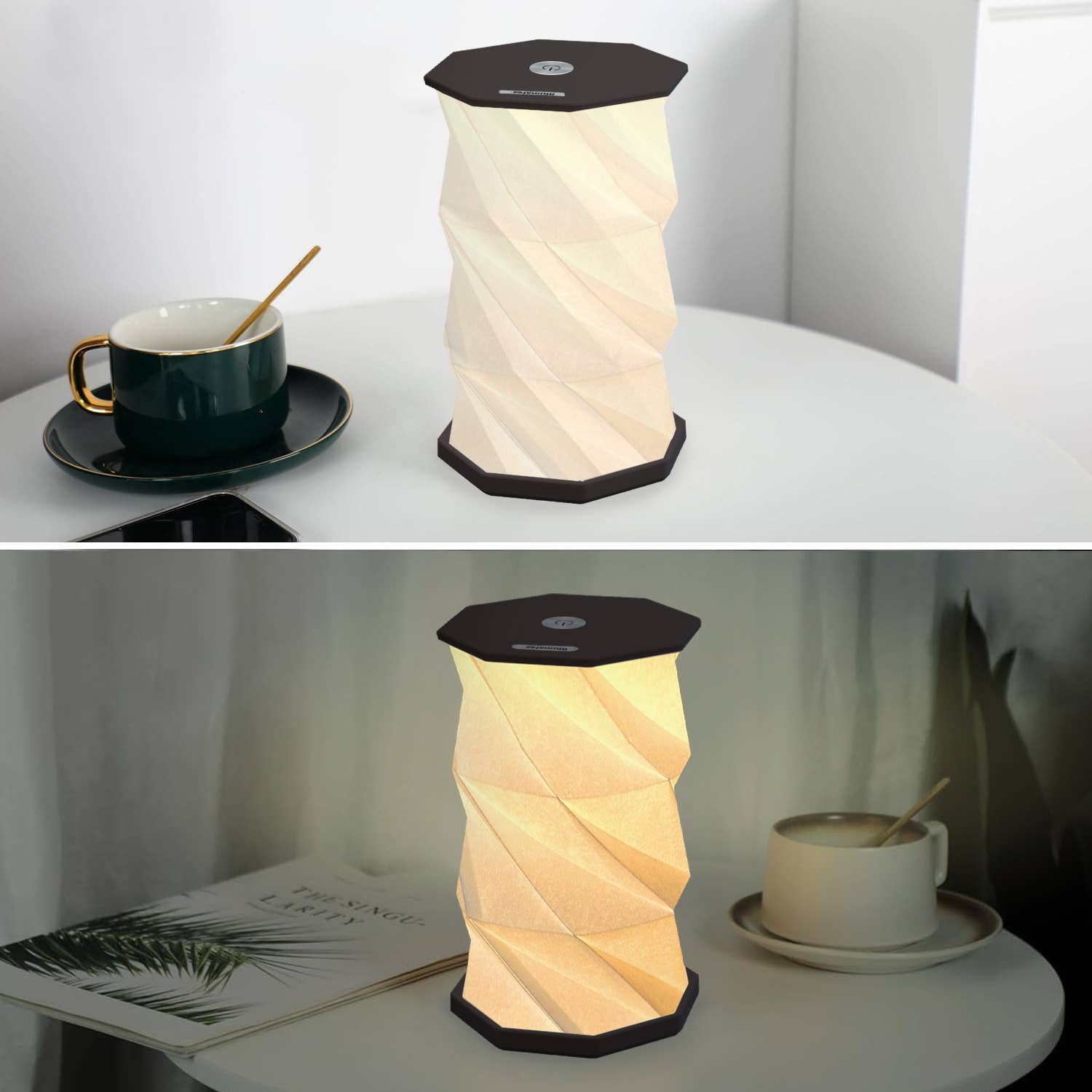 Illumates - Wholesale Accent/Desk Lamp - Illumates Blush Mini Folding Lamp1