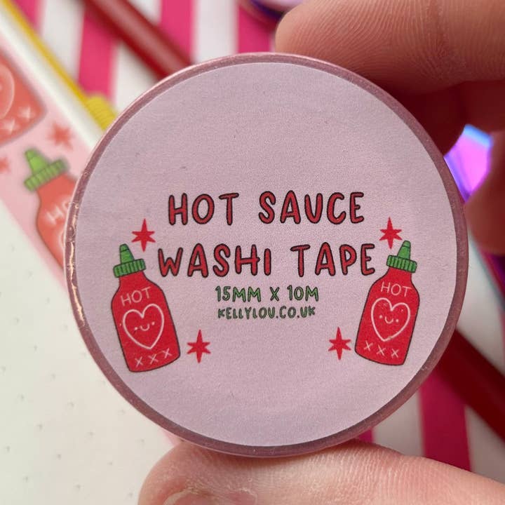 Hot Sauce - Washi Tape for wholesale by Kellylou