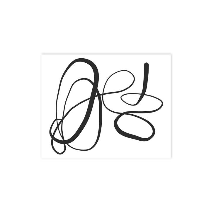 Ampersand Design Studio - Wholesale Art Print - In a Tangle Art Print1