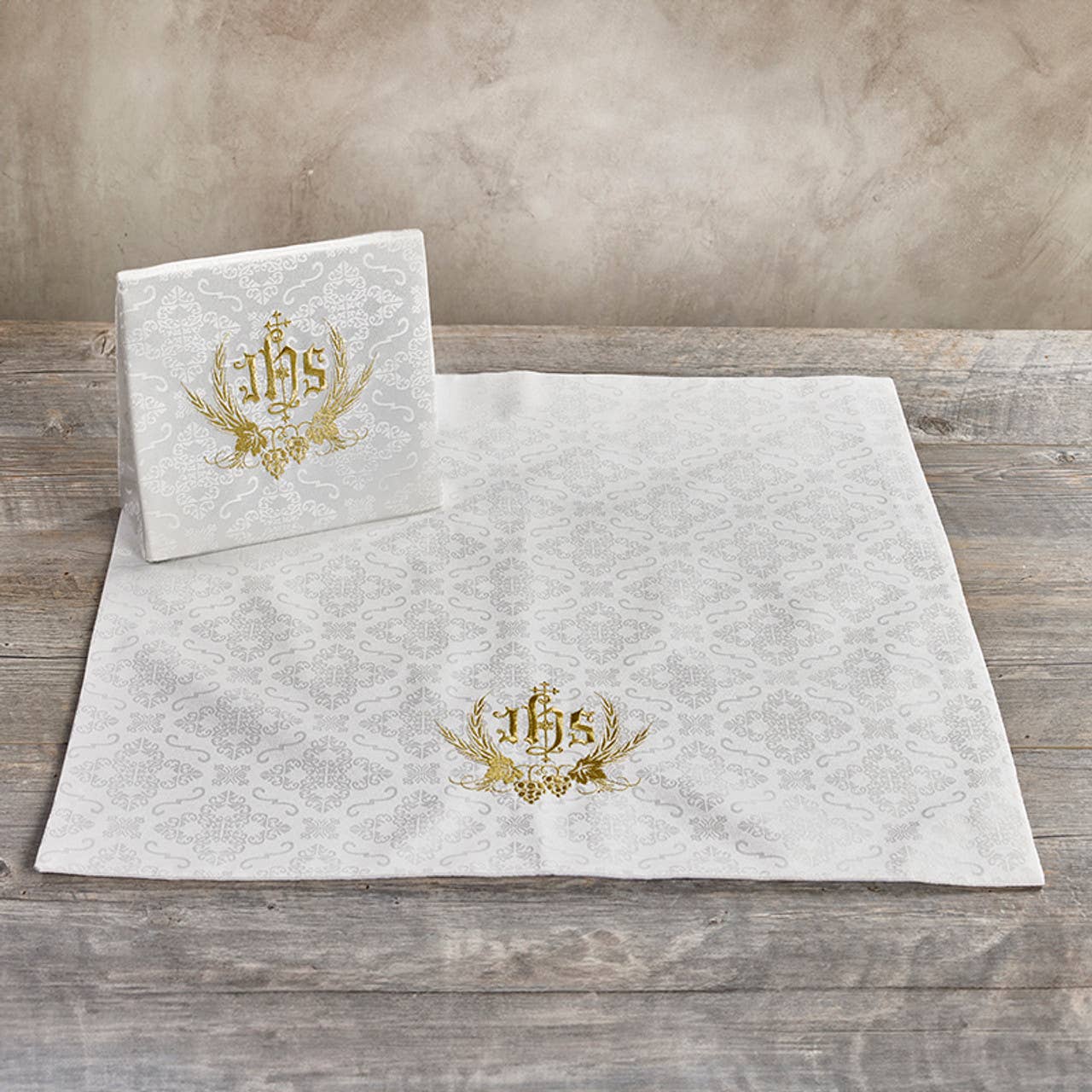 Christian Brands Church Supply - Wholesale Decorative Tabletop Object - IHS Chalice Burse3