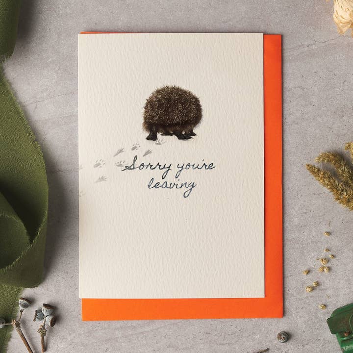 Undskyld, du forlader Hedgehog Card for engroshandel hos byOliviaBell