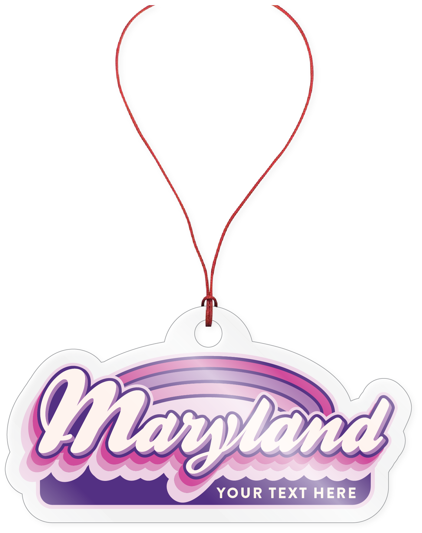 Morris Magnets - Wholesale Ornament - Ornament - Maryland Retro Name0