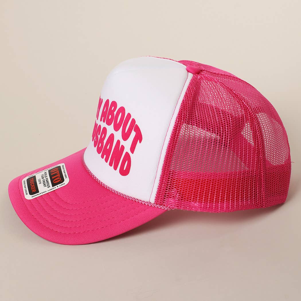 Fashion City – wholesale Truckerkeps – Unisex – Förlåt för min fru&man meshkeps34