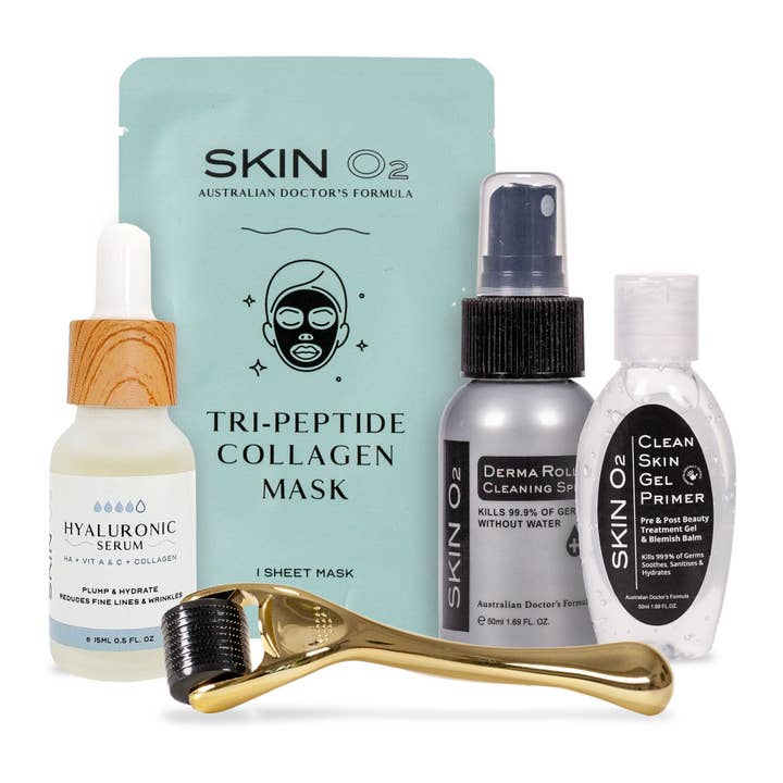 Skin O2 - Wholesale Facial-care set/kit - Derma Roller Anti Ageing Kit2