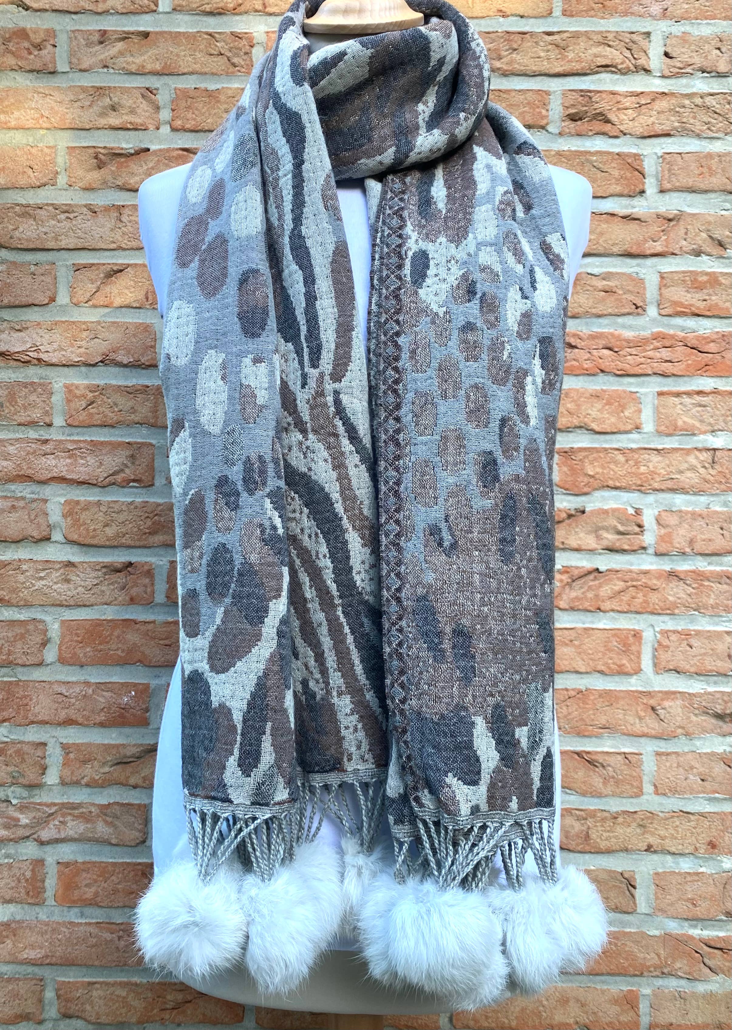 DIWALI PARIS - Wholesale Scarf - Women's - AYATI SCARF - 100% WOOL1