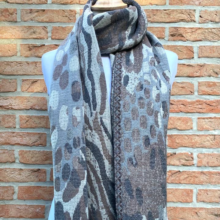 DIWALI PARIS - Wholesale Scarf - Women's - AYATI SCARF - 100% WOOL1