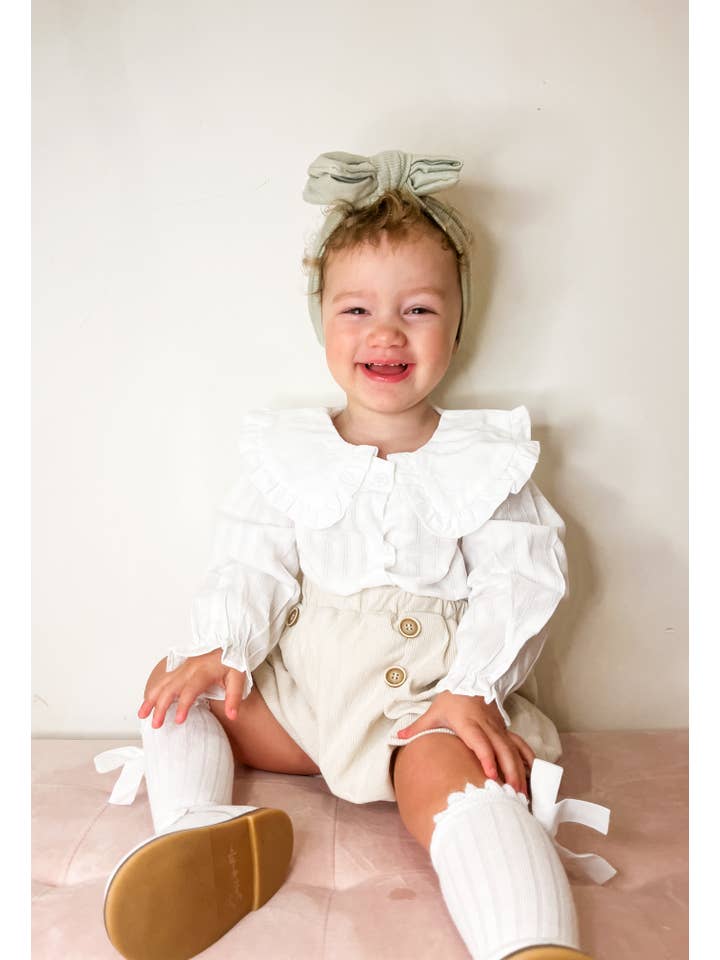 Annie & Charles - Vendita all'ingrosso Felpa - Bambini - Camicia Annie & Charles® in cotone biologico con colletto MELIE
