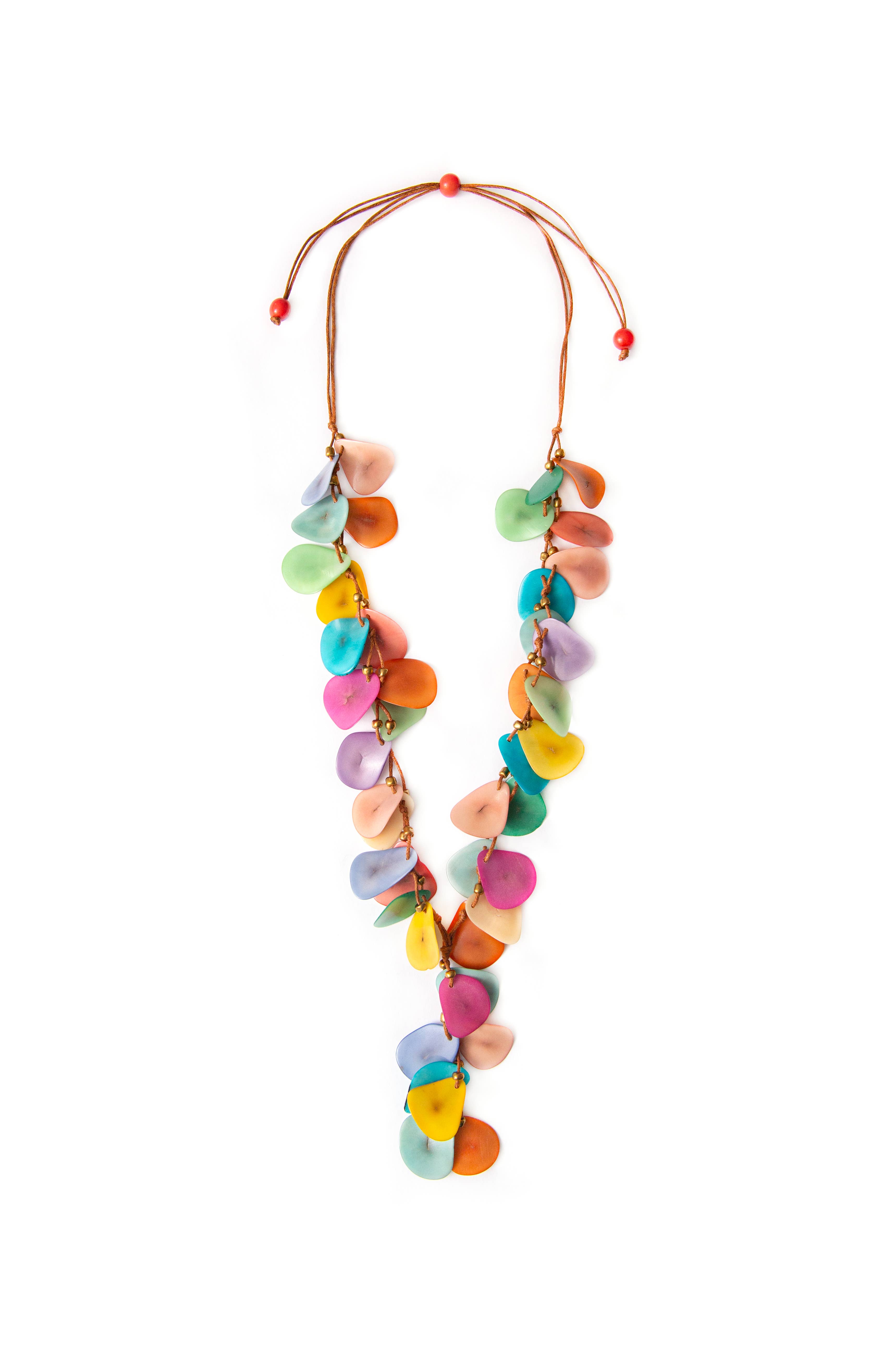 Organic Tagua Jewelry - Vente Colliers plastrons - Collier Sienne15