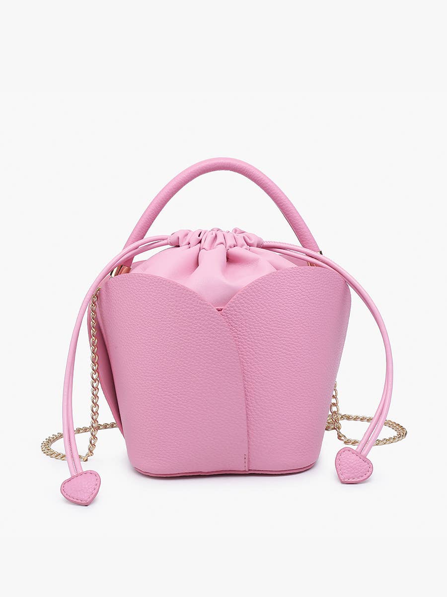 Jen & Co. - Wholesale Crossbodytas - Dames - JN2650 Paris Petal Emmer Tas met Bovenhandvat6