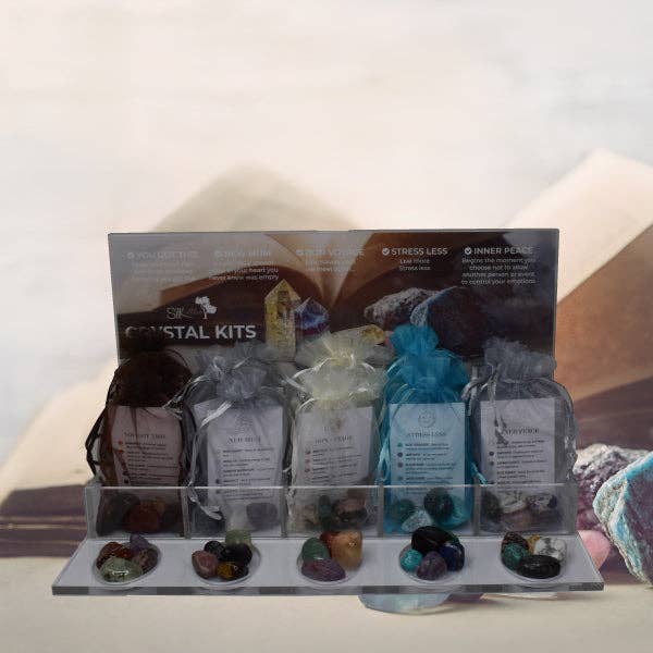 Silk oil of Morocco - Wholesale Meditation supplies - Silk Oil Of Morocco Crystal Kit Starter Pack - Option 31