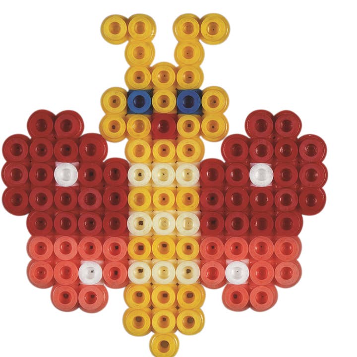 Hama Beads USA - Wholesale DIY Craft Kit - Kids - Small Round, Hexagon, Heart, Star & Square 5-Pack Pegboards