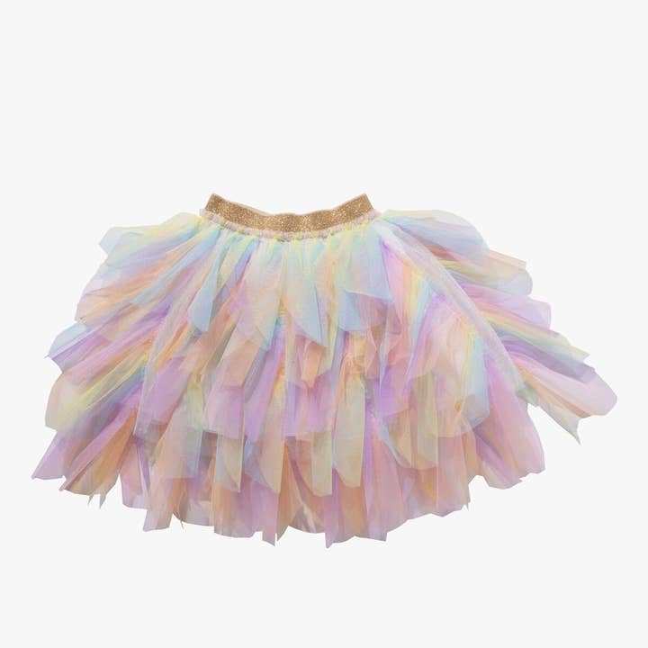 Conjunto de top y falda con volantes ondulados para niños para venta al por mayor de Petite Hailey