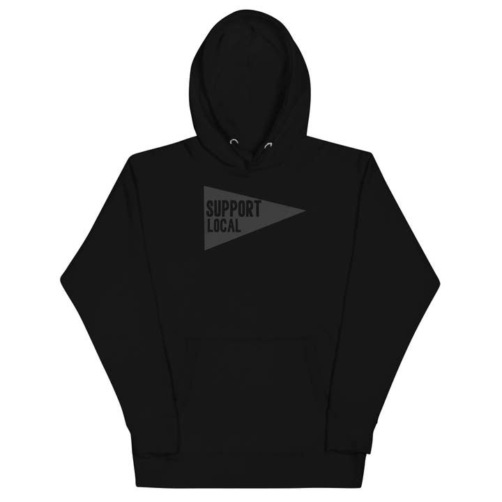 Support local Hoodie for wholesale by Rackette Club