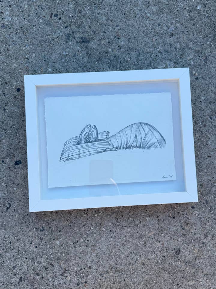 Disegno originale di Eraserhead // Serie DAVID LYNCH 20 di 26 per la vendita all'ingrosso da parte di Paper 8