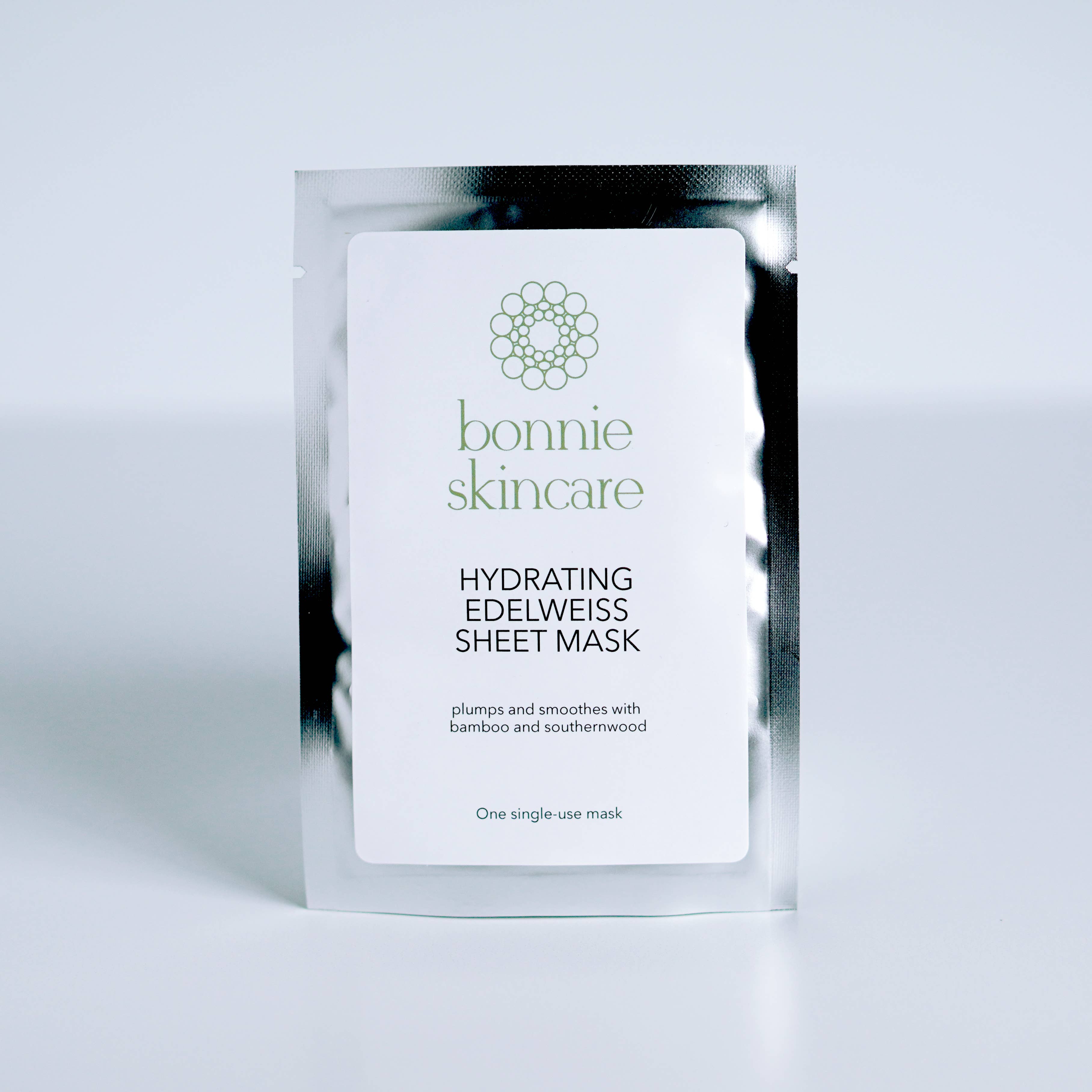 Bonnie Skincare - Wholesale Skincare Face Mask - Mask / Hydrating Edelweiss Sheet Mask