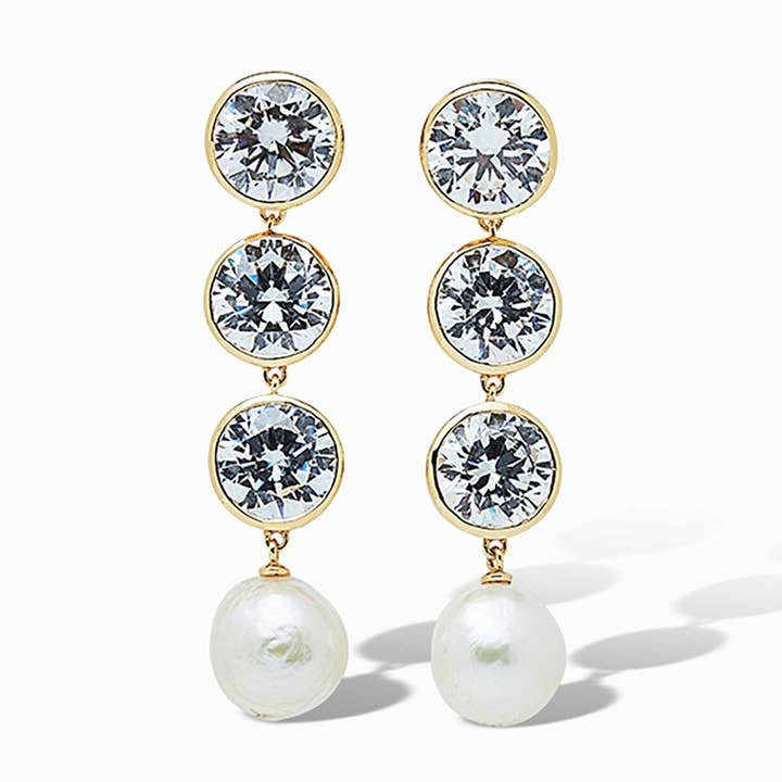 Sparkle Drop Earrings for wholesale by Laura Foote Designs