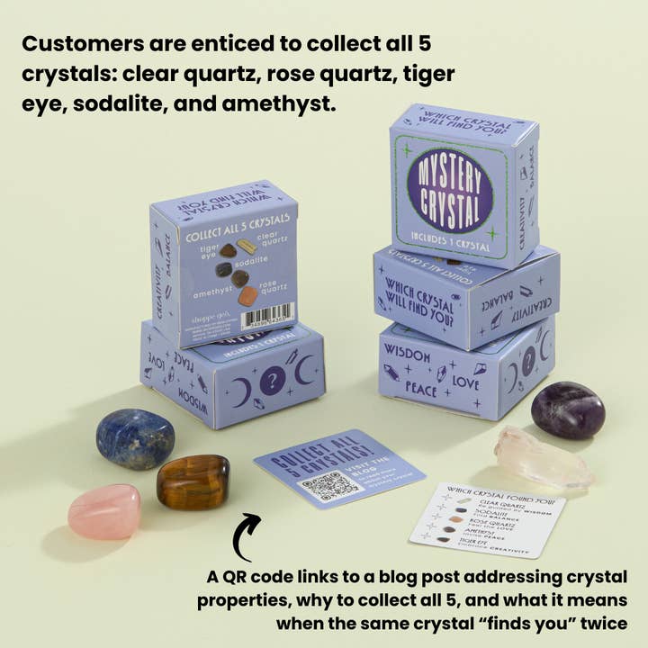 GeoCentral - Wholesale Spiritual Stone/Crystal - Mystery Crystal Blind Box Stocking Stuffer Assortment2