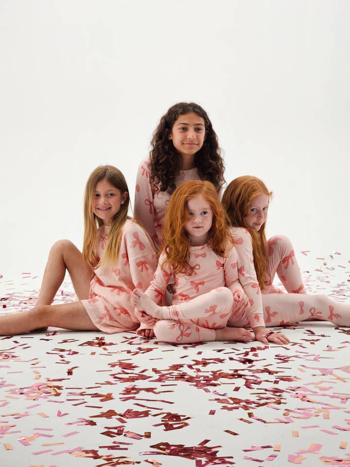Pink bow PJs and other Purchase Wholesale bow pjs. Free Returns & Net 60 Terms on Faire trending on Faire.
