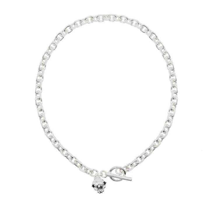 Skulptureret Kædet Kuglehalskæde for engroshandel hos MHART