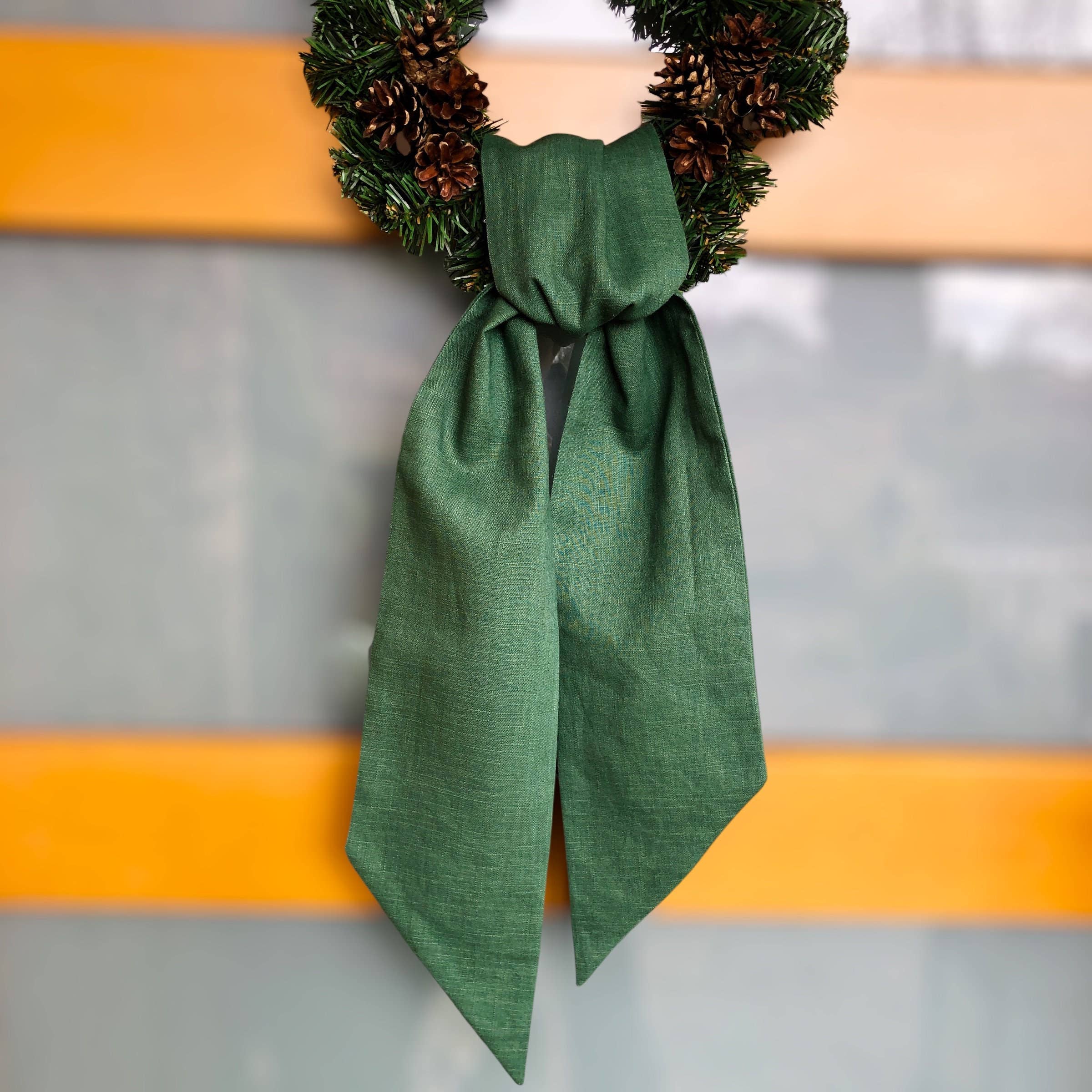 Belle Linen - Wholesale Wreath - 100% Premium Quality Linen Blank Wreath Sash8