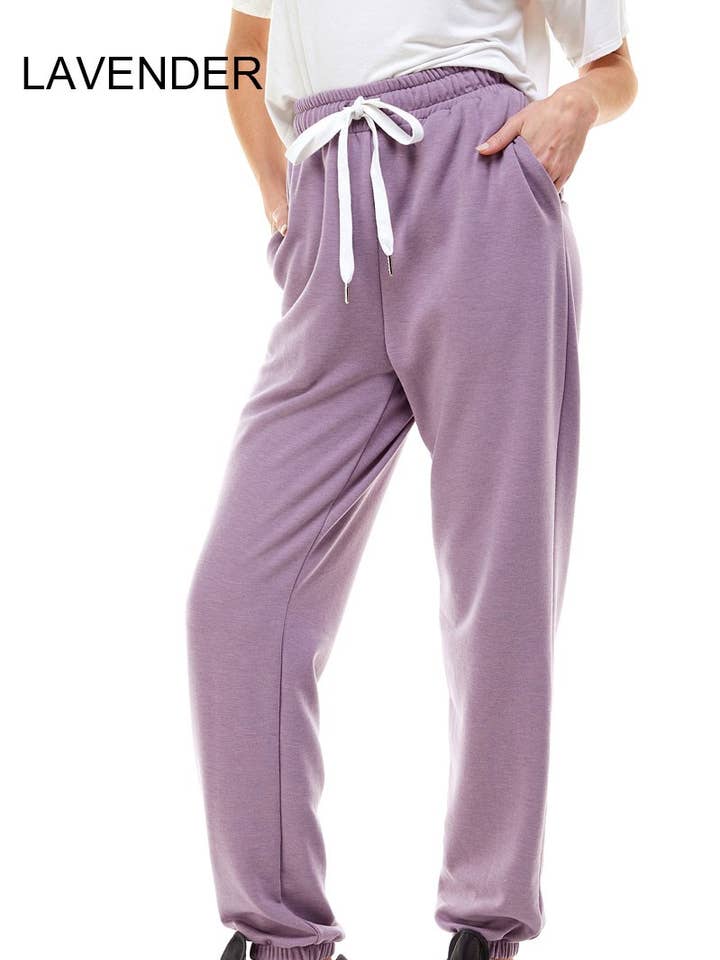 High Waisted Comfy Jogger Sweatpants - MP0003 for wholesale by Follow Me Apparel