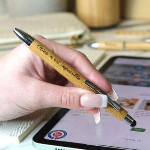 Lápiz capacitivo Bamboo Pen para personalizar - My Bambou para venta al por mayor de My Bambou