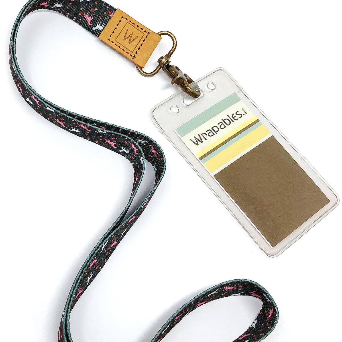 Wrapables.com - Vente Lanière – femme - Porte-clés Wrapables Lanyard et porte-badge d'identification34