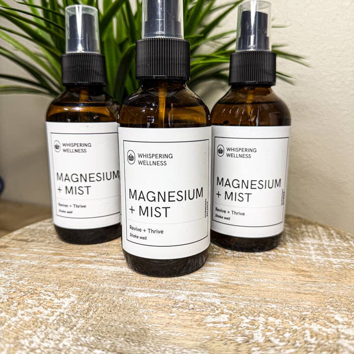 Whispering Wellness Co. - Wholesale Pain Relief Spray/Cream - Magnesium Mist