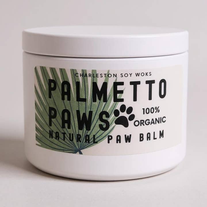 Baume pour pattes Palmetto Paws pour la vente par Charleston Soy Works