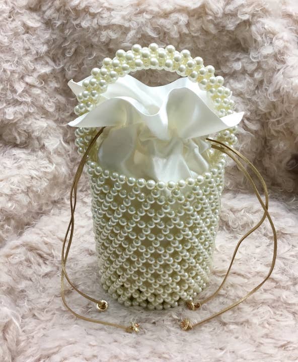 Pixie Beaded Bucket for wholesale by The ButterflyVilla Bags And Accessories