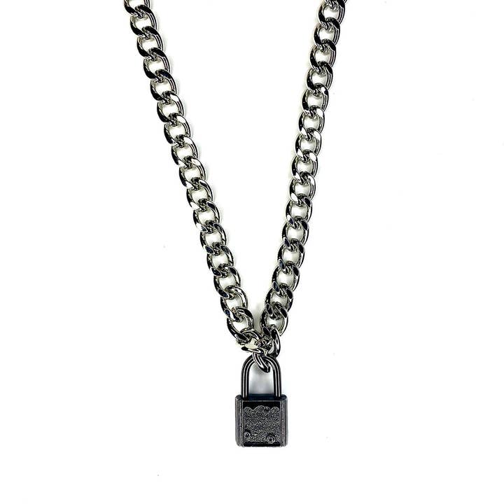 Switchblade Stiletto - Wholesale Halskettinghanger - Sid Vicious halsketting met medaillon0