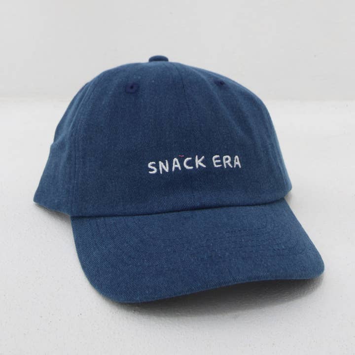 Snack Era Cap | Stonewash Blue for wholesale by Anchor & Arrow