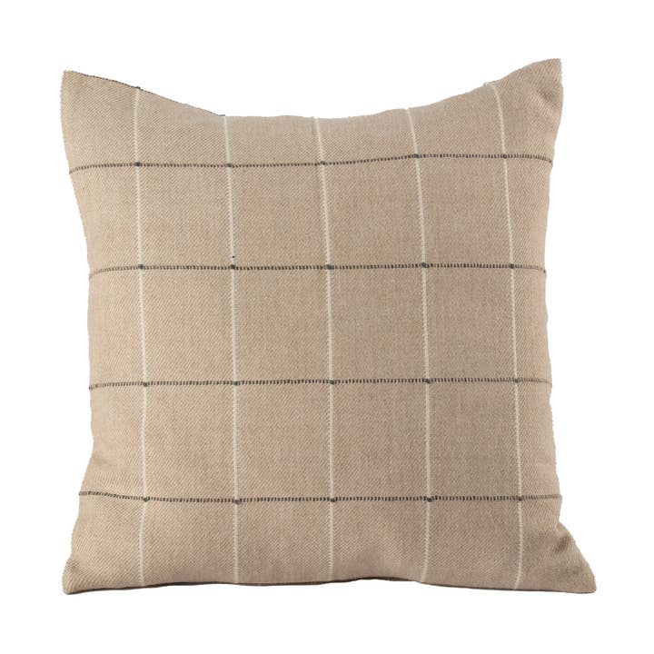 Coussins Géométriques en Alpaga Tissé pour la vente par Fibre by Auskin USA