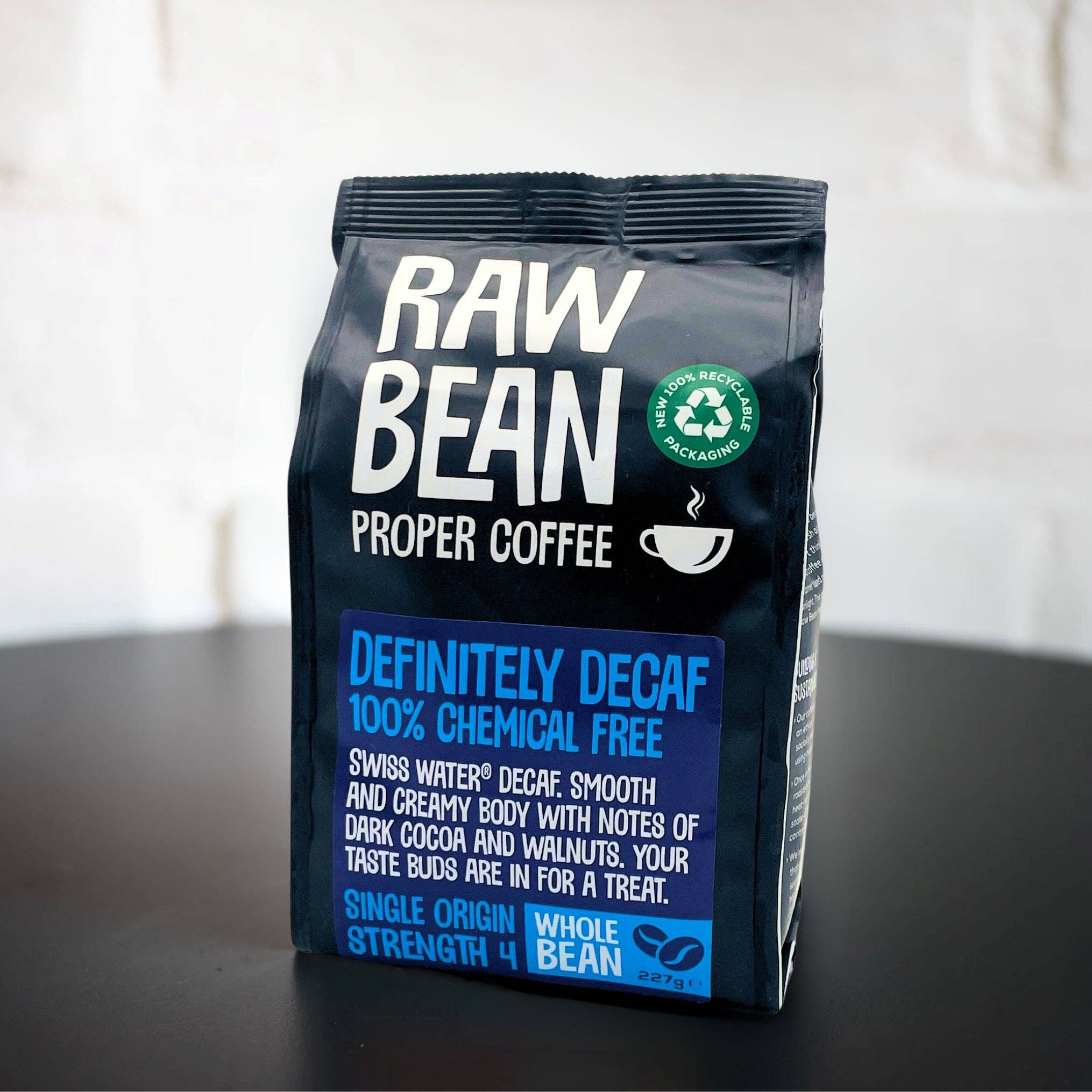 Raw Bean Coffee – wholesale Kaffebönor – Definitivt koffeinfritt mellanrostat kaffe av enkel ursprung 227g1