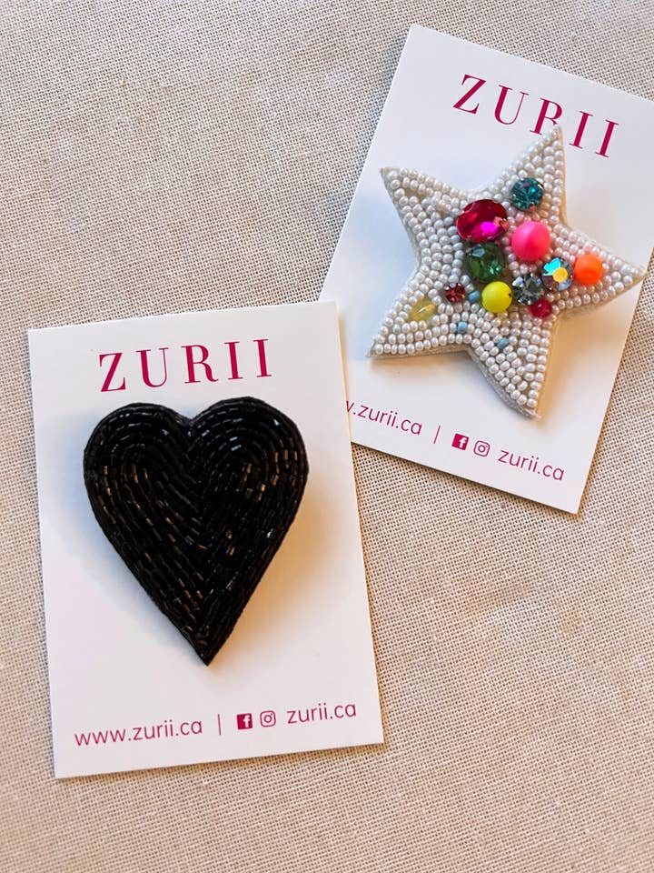 Broche con forma de estrella para venta al por mayor de Zurii.ca