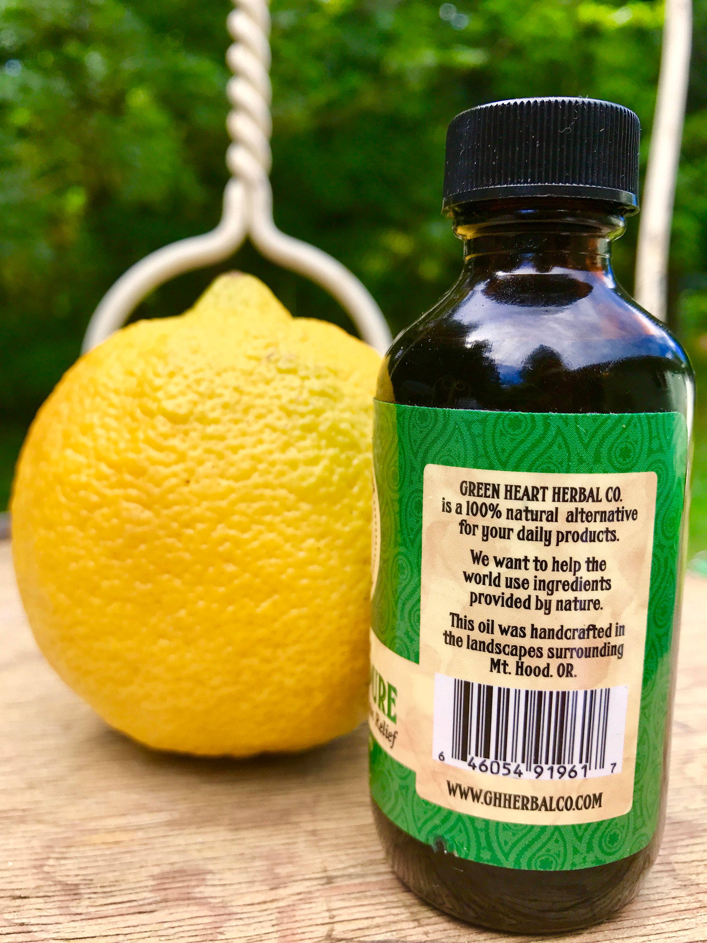 Green Heart Herbal Co. - Vente Spray/crème antidouleur - Huile d'arnica 2 oz1