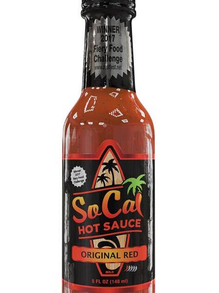 Hot Sauce - SoCal Original Red (12pk) for wholesale by SoCal Hot Sauce