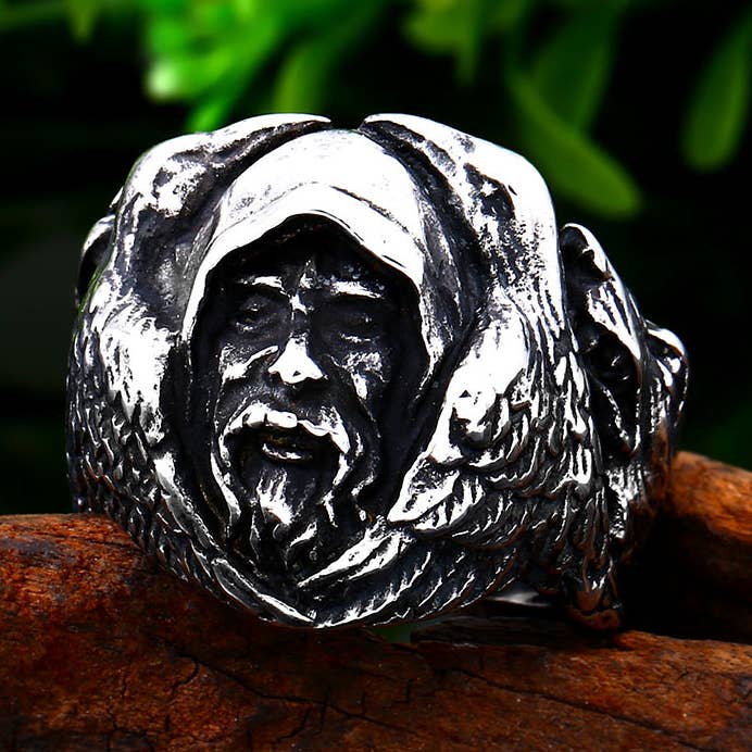 Men's Vintage Lord of the Rings Gandalf Ring for wholesale by Gemcohub