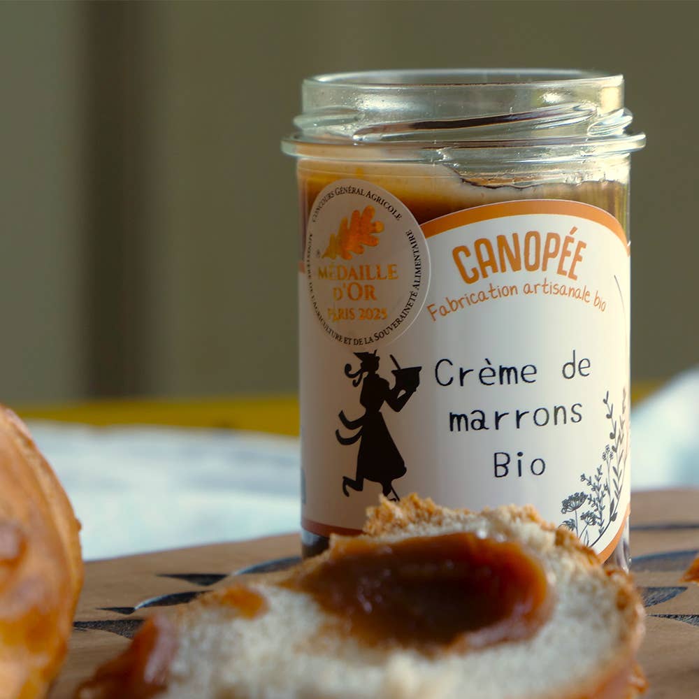 Biscuiterie des Vénètes - Vendita all'ingrosso Marmellata/Gelatina - Canopée - Crema di castagne - Biologica1