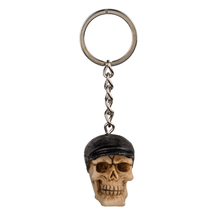 Out of the blue KG - Wholesale Keychain - Unisex - Metal keychain, Polyresin Skull,3