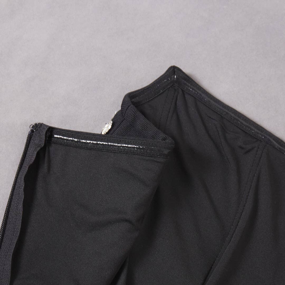 Productseeker - Venta al por mayor Vestido - Mujer - Vestido bandage elegante y chic con tirantes DR596 y adornos de pedrería22