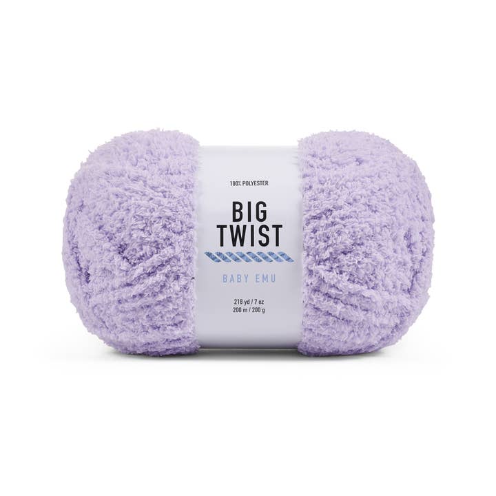 Crafted by Catherine - Wholesale Yarn - Big Twist Baby Emu Yarn | 7oz/200g | Bulky #5 | Pack of 46